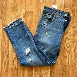Levi’s Wedgie Straight Crop 26W